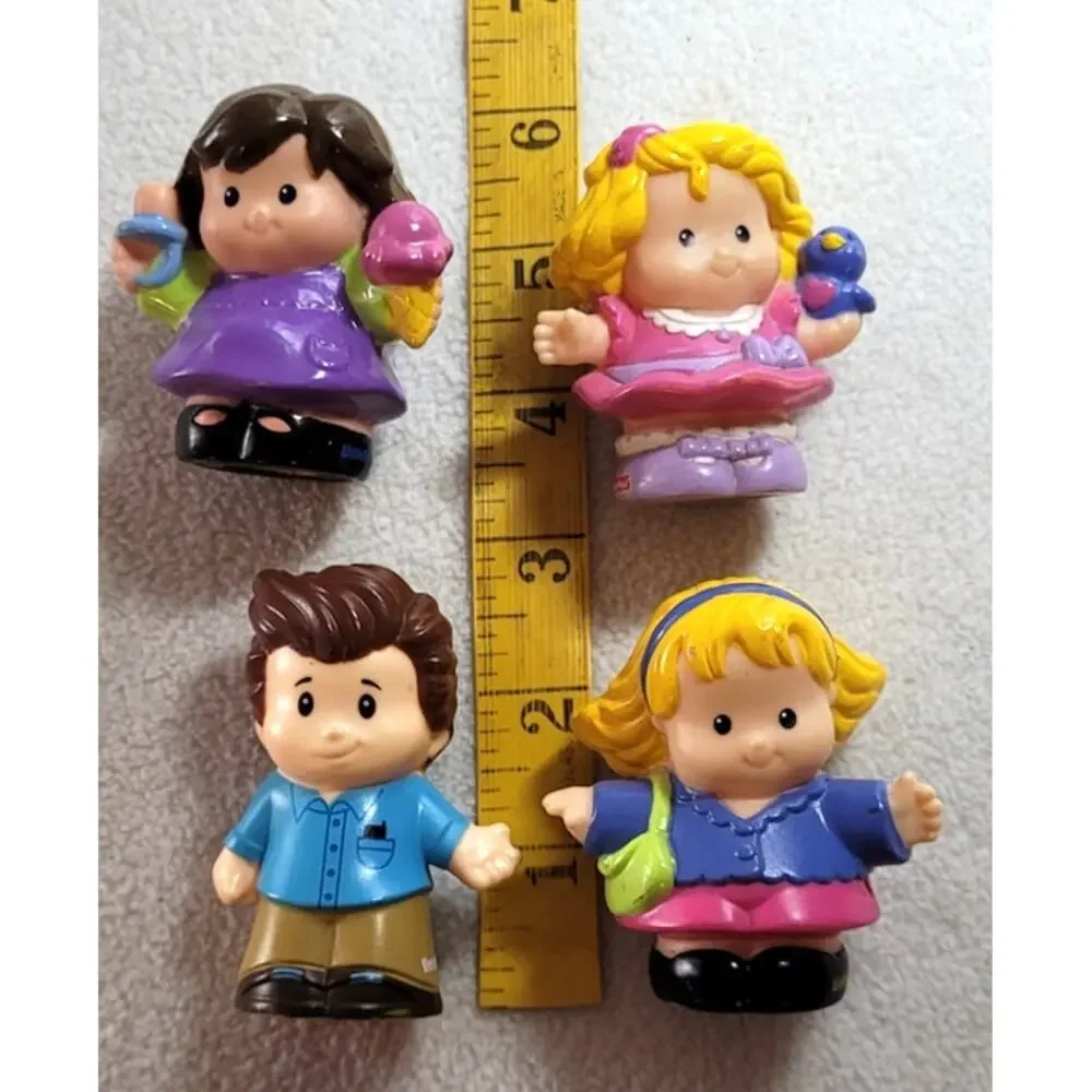 Fisher Price Little People Figures Lot Sweet Sounds Sarah Lynn Dad Pregnant Mom